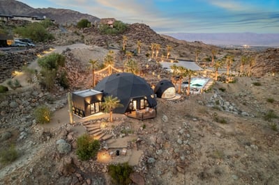 This geodesic dome has been thoughtfully remodeled and curated to create an immersive vacation exper