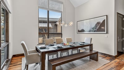 Large dining table