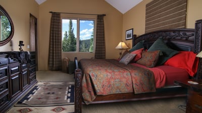 King suite on main level