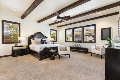Primary bedroom with gorgeous en-suite
