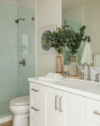 Guest bedroom 6 en suite bath