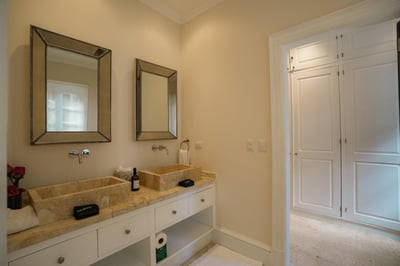 9BDR ocean view villa with full staff, golf carts, movie theater and gym