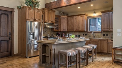 Gourmet kitchen