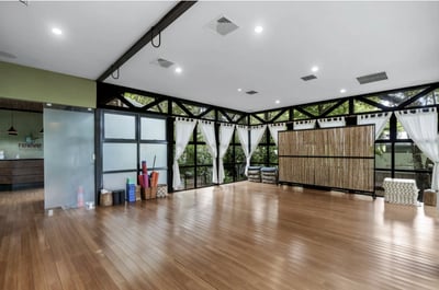 The Langosta Beach Club Yoga Studio
