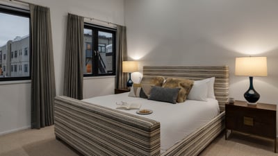 King bedroom on main level