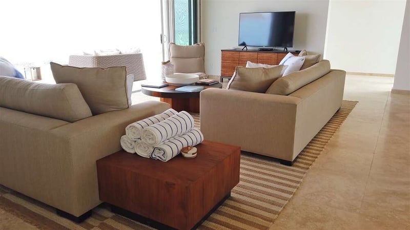 Three Bedroom Oceanfront Coral Villa