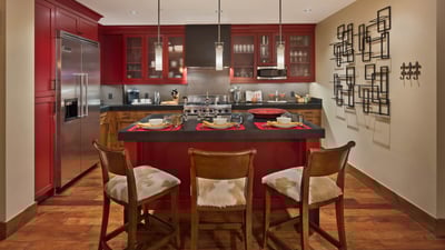 Gourmet kitchen