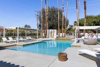 Escape from the sun or work on your tan from one of many seating areas.