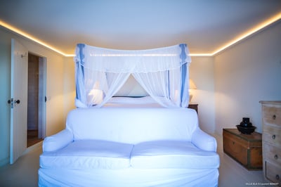 Bedroom 3: On the main level. Air conditioning, ceiling fan