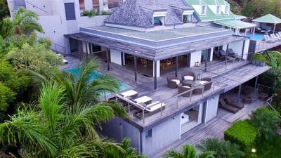 Drone Capture: Aerial views of the property. 