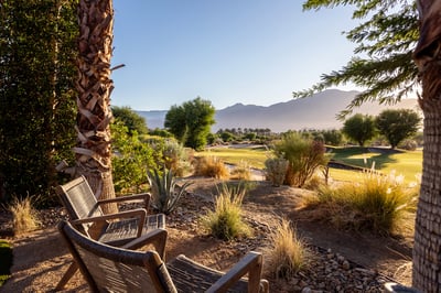 Private seating area to take a step away and soothe any worries away