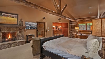 King suite on main level