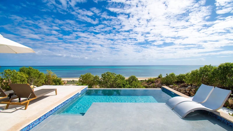 Two Bedroom Beachfront Villa Deluxe