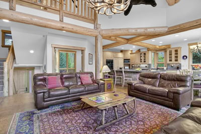 Great Room and Kitchen, Main Level