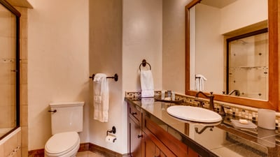 Bunk bathroom