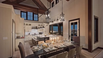 Gourmet kitchen