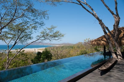 This infinity pool is the perfect place to relax after a long day.