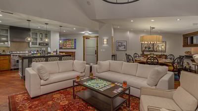 Updated open floor plan