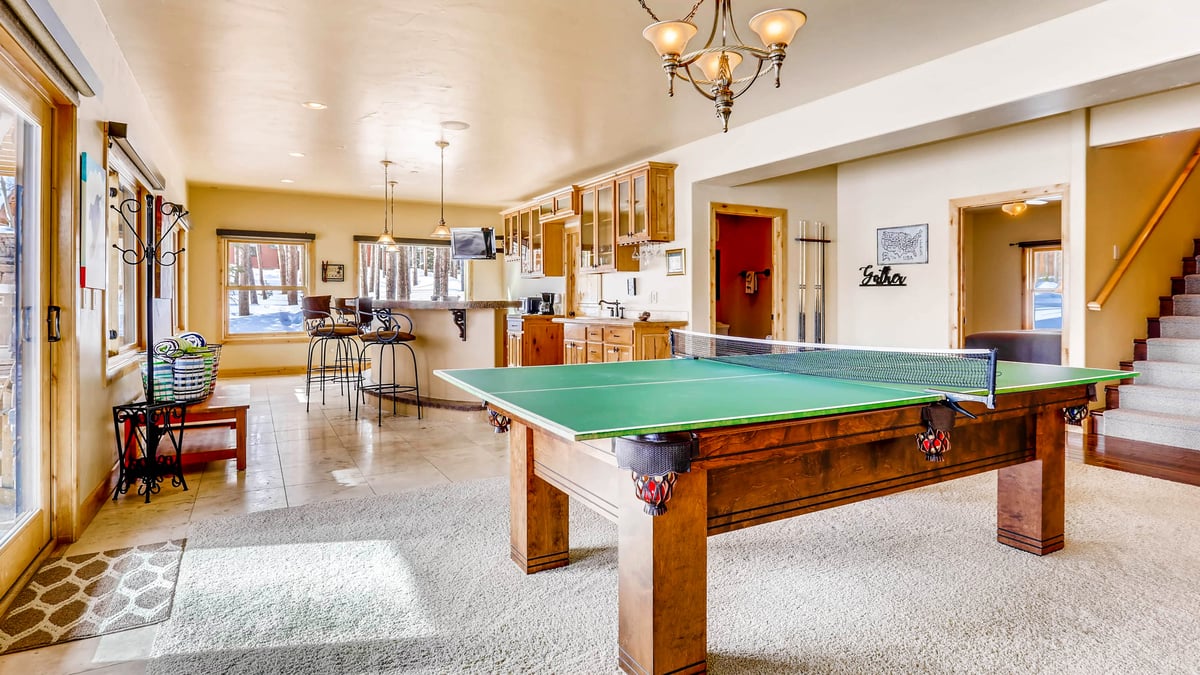Game room with billiard and ping pong, wet bar on the lower level - Image 19
