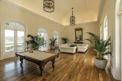 9BDR ocean view villa with full staff, golf carts, movie theater and gym
