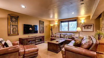 Lower level family room
