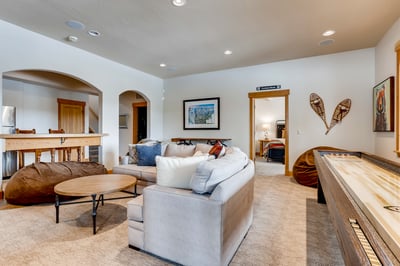 Lower level family room