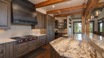 Gourmet kitchen