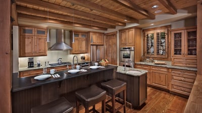 Gourmet kitchen