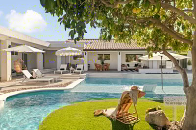 Soak in the sunshine and views from anywhere on property.