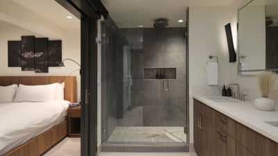 Bedroom 6, Lower Level - king ensuite shower