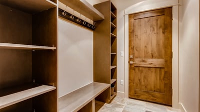 Entry and mudroom