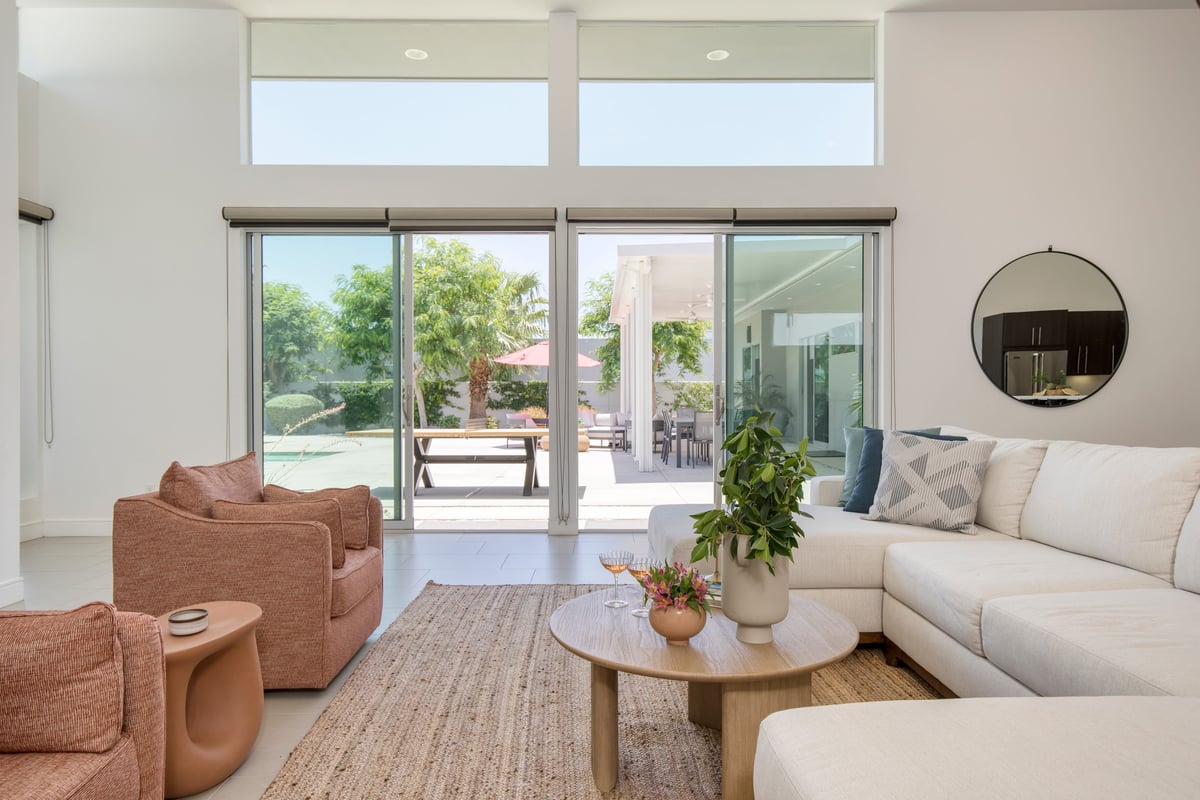 Green and Palm Oasis