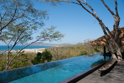 This infinity pool is the perfect place to relax after a long day.