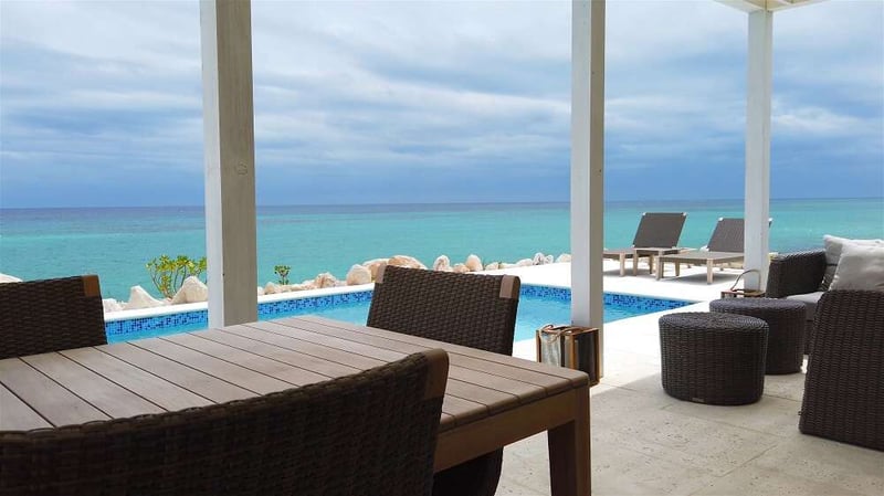 Three Bedroom Oceanfront Coral Villa