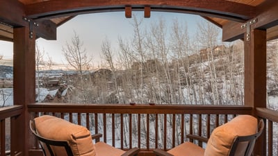 Chalet Fuego - Primary balcony