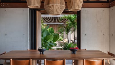 Ti Manoir Kitchen & Dining Area