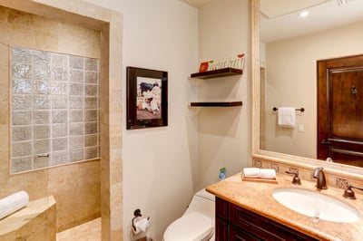 The second bedroom also comes with an ensuite bathroom, so guests can spend more time exploring Cabo