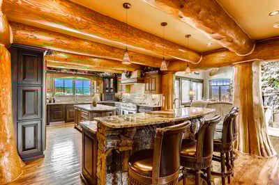 Gourmet kitchen