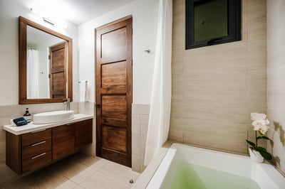 #5. Enjoy the Comfort and Privacy of Your Ensuite Bathroom with all the bathroom essentials.