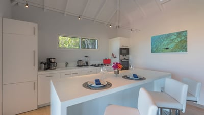 Living Area & Kitchen