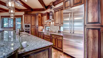 Kitchen with high end applicances