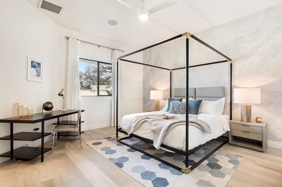 Guest bedroom 4 with en suite bath