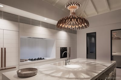 Living Area & Kitchen