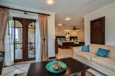 Master Bedroom #8: Relax in style - living room, balcony & comfort!