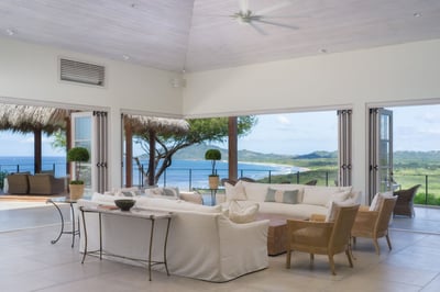 - Airy indoor lounge with full wall to wall folding doors opening to scenic ocean vistas
- Enjoy the