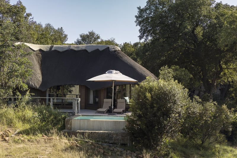 River Room with Plunge Pool at the Safari Lodge