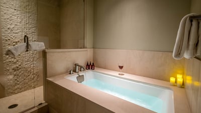 Primary ensuite soaking tub