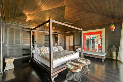 Step in the Master Bedroom #1: King Bed, Private porsh & Ensuite.