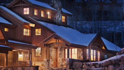 Chalet Fuego, exterior in winter