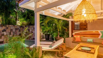 Outdoor Lounge Area